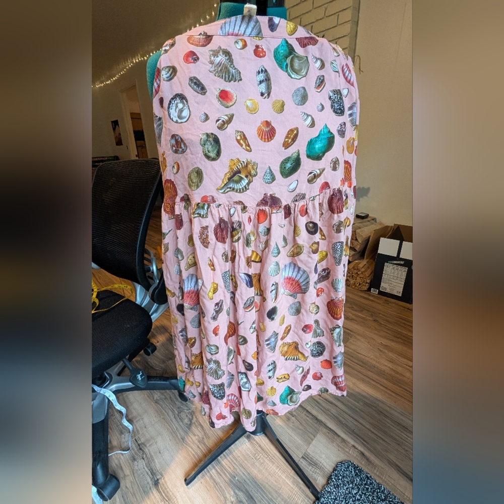 Samantha Pleet Pink Seashell Patterned skirt